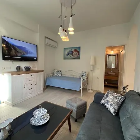Apartament Reginas -blue Flower Little In The Heart Of Fiscardo *