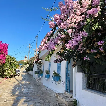 Reginas -blue Flower Cozy Little In The Heart Of Fiscardo * フィスカルドン